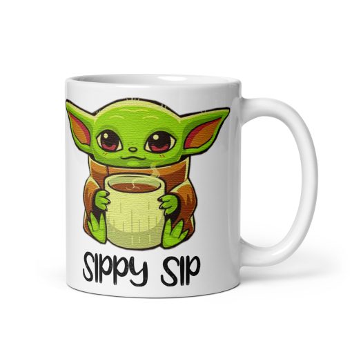 "Sippy Sip" Coffee Mug – Fun & Quirky Mug for Coffee Lovers, Tea Drinkers, Office, Home, Gift Idea