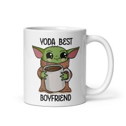 Yoda Best Boyfriend" Mug – The Perfect Gift for Star Fans & Loving Partners!