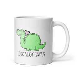 Lickalottapus Coffee Mug – Funny & Naughty Gift for Him or Her – Hilarious Adult Humor Cup – Gag Gift for Couples, Boyfriend, Girlfriend, or Friends