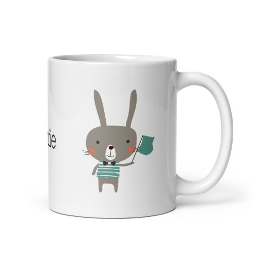 Personalized Easter Mug – Custom Name Annie Coffee Mug – Cute Bunny & Spring-Themed Cup – Unique Easter Gift for Kids, Family, & Friends