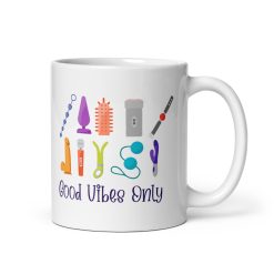 Good Vibes Only Coffee Mug – Motivational and Positive Energy Mug – Inspirational Gift for Friends, Romantic Love Mug, Couple Gift, Gift for Her, Girlfriends Mug, Sarcastic Mug for Girlfriend