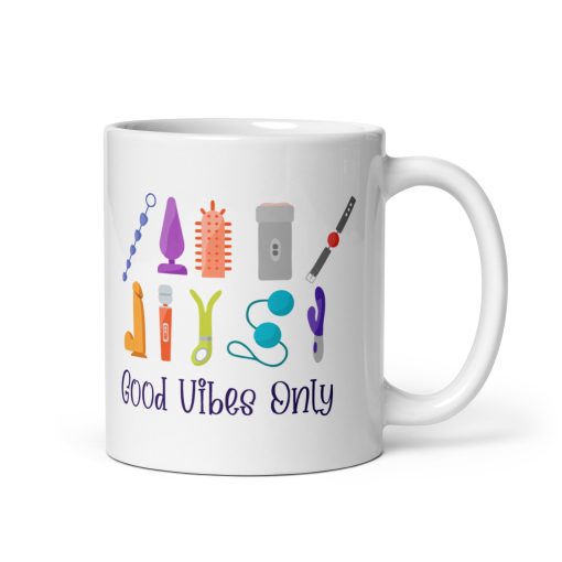 Good Vibes Only Coffee Mug – Motivational and Positive Energy Mug – Inspirational Gift for Friends, Romantic Love Mug, Couple Gift, Gift for Her, Girlfriends Mug, Sarcastic Mug for Girlfriend