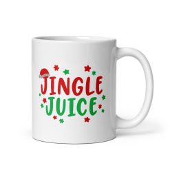 Jingle Juice Mug – Funny Christmas Coffee Cup for Holiday Drinks | Festive Gift for Eggnog, Hot Cocoa, Wine and Coffee Lovers, Sarcastic Mug, Joke mug, Xmas Gift for Him & Her