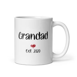 personalised  Grandad EST. 2025 Coffee Mug – Personalized Grandad mug, Custom mug for dad, Best dad ever mug, Dad coffee mug, Unique dad mug, Funny Grandad mug, Grandad gift idea, Useful gift for grandad, Mug gift for dad