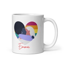 Personalised Love Image Coffee Mug – Custom Photo and Name Romantic Gift – Unique Couple’s Mug for Anniversary, Valentine’s, or Birthday,  Anniversary gift idea