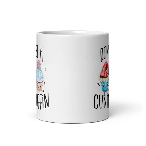Don't Be a Cuntmuffin Mug – Funny Coffee Cup with Sarcastic Humor, Gag Gift for Friends, Coworkers, Boss, Adults, Office Desk, Birthday, Christmas, White Elephant, or Secret Santa Gift - Image 3