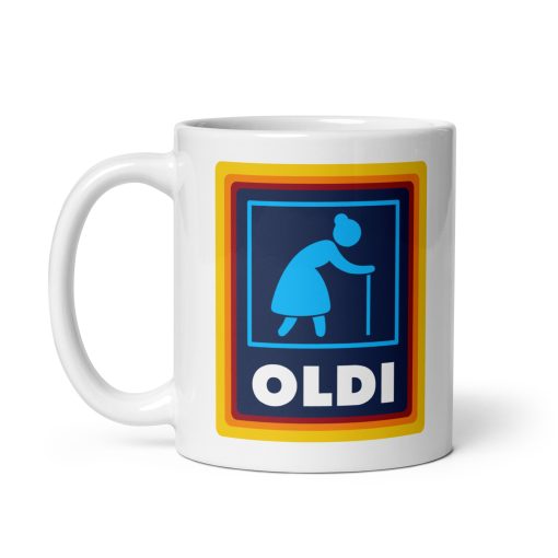 Funny Oldie Mug – Funny novelty mug, Humorous coffee mug, Sarcastic mug, Quirky mug, Witty coffee mug, Silly mug gift, Joke mug, Gag gift mug, Rude funny mug, Silly gift idea, Hilarious gift - Image 2