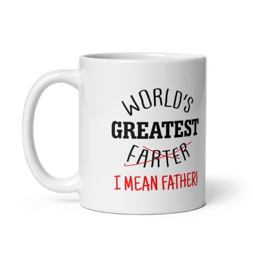 Personalised World’s Greatest Farter Mug –Personalized dad mug, Custom mug for dad, Best dad ever mug, Dad coffee mug, Unique dad mug, Funny dad mug, Dad gift idea, Useful gift for dad, Mug gift for dad - Image 2