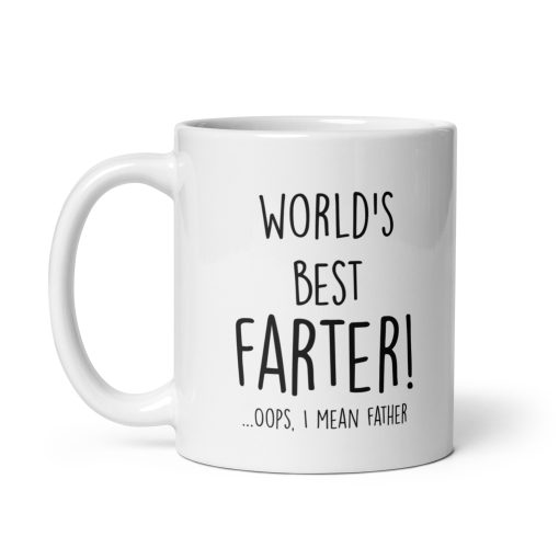 Funny Custom World’s Best Farter Mug – Personalized dad mug, Custom mug for dad, Best dad ever mug, Dad coffee mug, Unique dad mug, Funny dad mug, Dad gift idea, Useful gift for dad, Mug gift for dad - Image 2